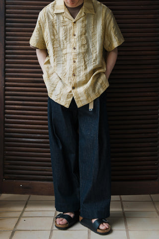 LANSYINLI Balloon Wide-Leg Jeans