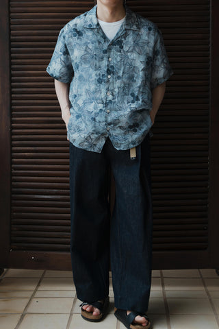 LANSYINLI Balloon Wide-Leg Jeans