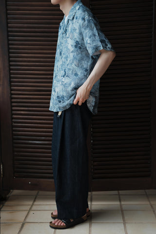 LANSYINLI Balloon Wide-Leg Jeans