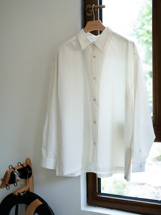 MIZUTOKI Wool Cotton Shirt