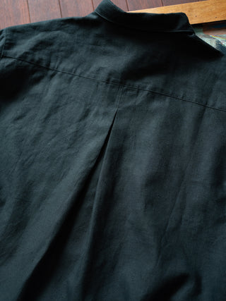 MIZUTOKI Island Green Hemp Cotton Shirt