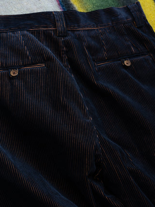 MIZUTOKI Dyed Corduroy Trousers