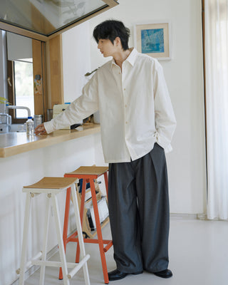 MIZUTOKI Double-Pleated Trousers