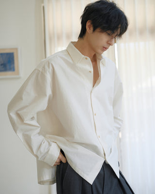 MIZUTOKI Wool Cotton Shirt