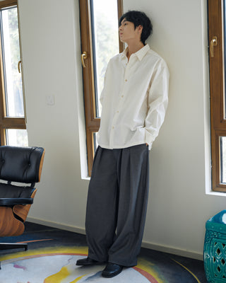 MIZUTOKI Wool Cotton Shirt