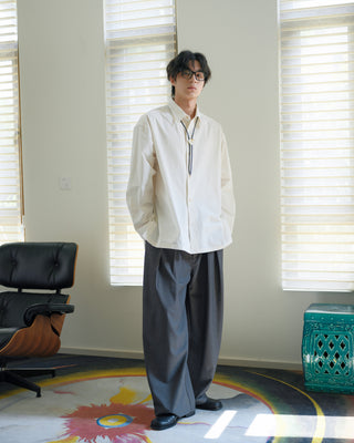 MIZUTOKI Wool Cotton Shirt