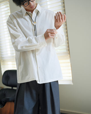 MIZUTOKI Wool Cotton Shirt
