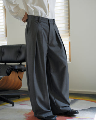 MIZUTOKI Double-Pleated Trousers