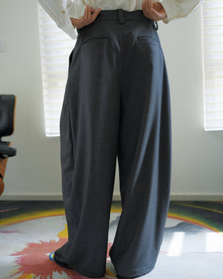 MIZUTOKI Double-Pleated Trousers