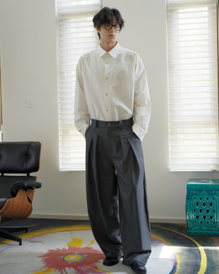 MIZUTOKI Wool Cotton Shirt