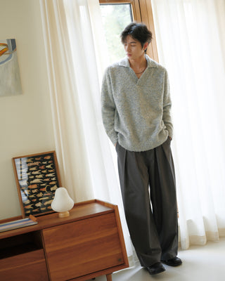 MIZUTOKI Double-Pleated Trousers