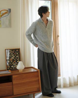 MIZUTOKI Double-Pleated Trousers