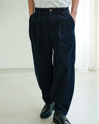 MIZUTOKI Dyed Corduroy Trousers