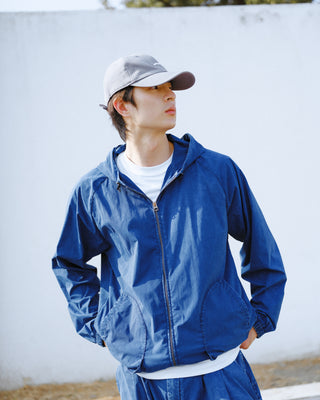 MIZUTOKI Vintage Nylon Denim Barn Jacket