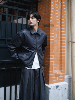 MIZUTOKI Coated Blouson Jacket