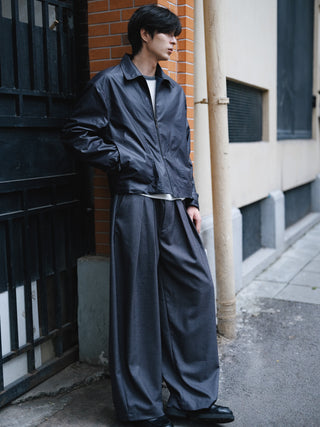 MIZUTOKI Coated Blouson Jacket
