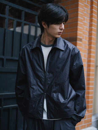 MIZUTOKI Coated Blouson Jacket