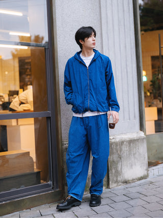 MIZUTOKI Vintage Indigo Nylon Denim Pants
