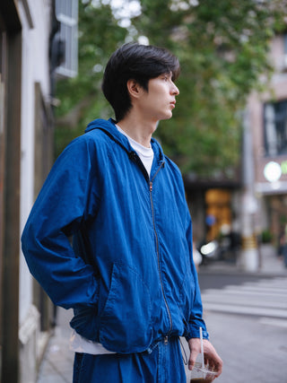 MIZUTOKI Vintage Nylon Denim Barn Jacket