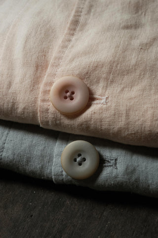 LANSYINLI Bubble Hemp Relaxed Overshirt