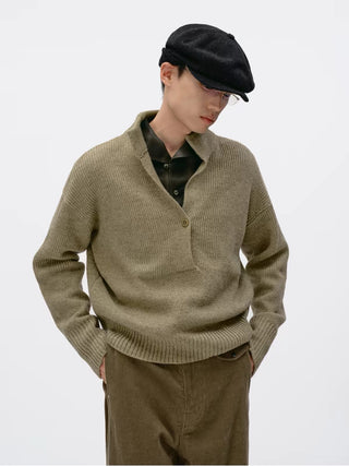 Simple Project V-Neck Sweater