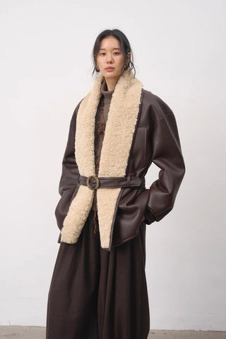 BALIANG Reversible Shearling Jacket