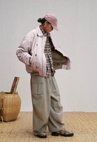 Unlimited Mote MA1 Bomber Jacket-Pink