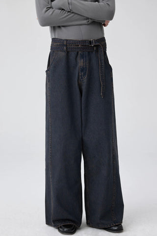 Simple Project Kendo Belted Jeans