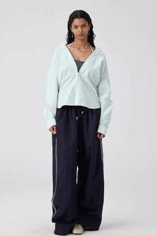 Simple Project Coco Basic Shirt-Mint Green