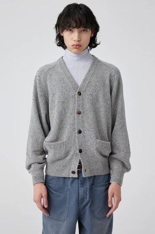 Simple Project Marled Cardigan-Grey