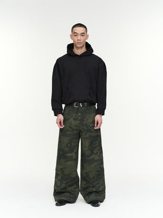 NFAI Pocket Nylon Cargo Pants-Camo