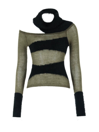 NOLA Knit Fur Sweater