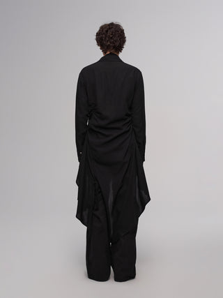 ILNya Pleated Midi Blouse