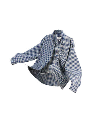 Relabel Asymmetric Balloon-Sleeve Blouse