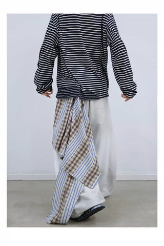 Relabel Distressed Heavy Washed Sweatpants
