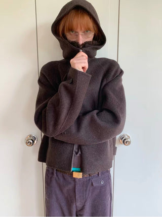 Simple Project Cashmere Blend Jacket