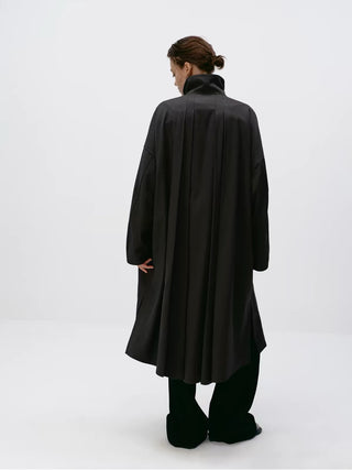 Simple Project Wool Cape Coat