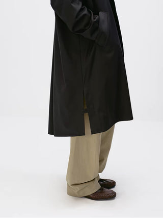 Simple Project Wool Cape Coat