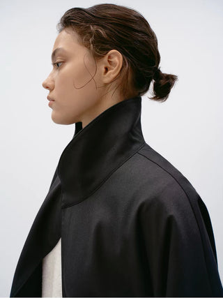 Simple Project Wool Cape Coat