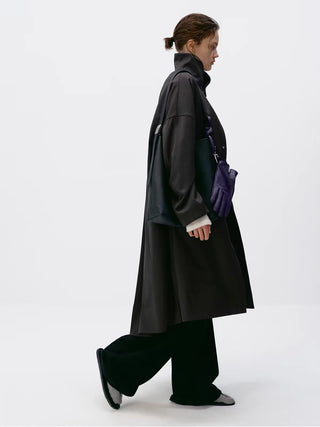Simple Project Wool Cape Coat