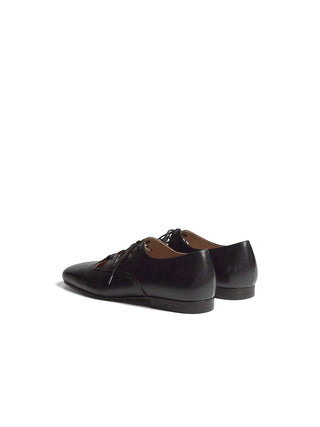 Simple Project Ballet Style Leather Shoes