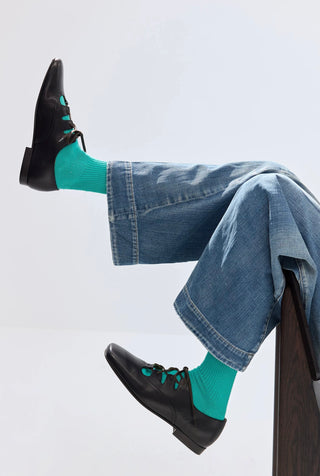 Simple Project Ballet Style Leather Shoes