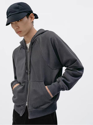 Simple Project Washed Overdyed Sweatshirt