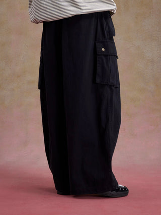 UNLIMITED MOTE M65 Cargo Pants-Black