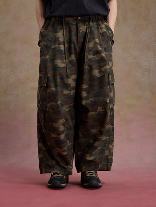 UNLIMITED MOTE M65 Cargo Pants-Green Camo