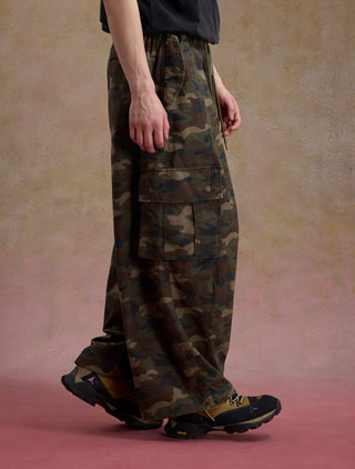 UNLIMITED MOTE M65 Cargo Pants-Green Camo