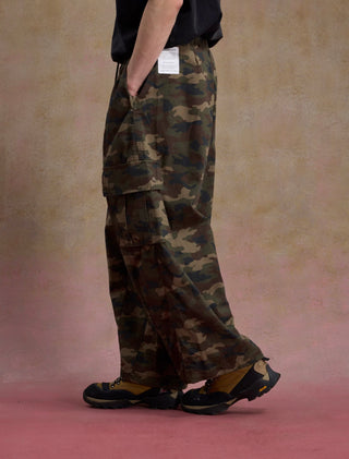 UNLIMITED MOTE M65 Cargo Pants-Green Camo