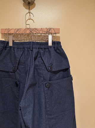 Conchoboe Sailor Pants-Navy