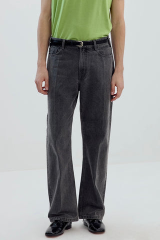 Simple Project Gray Cotton Jeans
