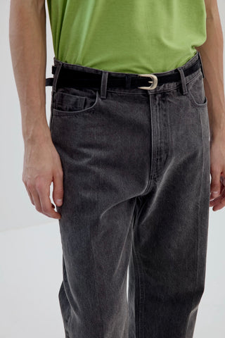 Simple Project Gray Cotton Jeans